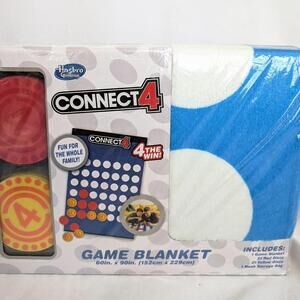 Brand New Life Size Party Game Connect 4 Game Blanket 60"X 90", Christmas Gift!